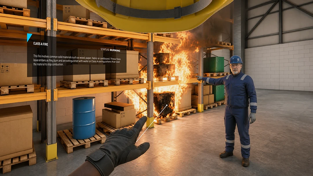 occupational safety extinguish fire